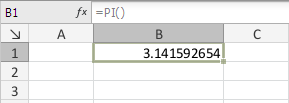 Fonction PI