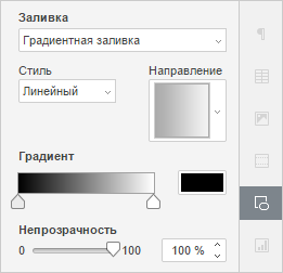 Градиентная заливка