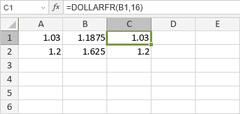 DOLLARFR Function