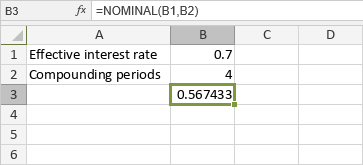 NOMINAL Function