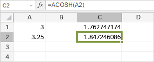 ACOSH Function