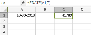 EDATE Function