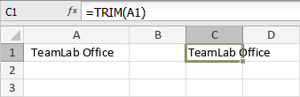 TRIM Function