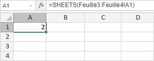 Fonction SHEETS