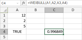 WEIBULL Function