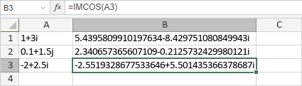 IMCOS Function