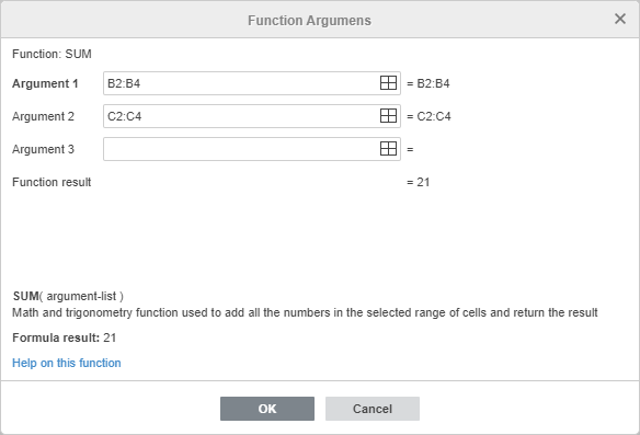 Function Arguments