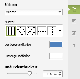 Füllung Muster