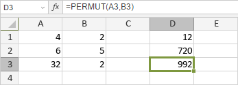 PERMUT Function