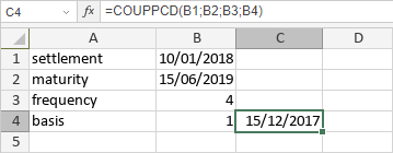 Fonction DATE.COUPON.PREC