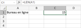 Fonction LEN/LENB