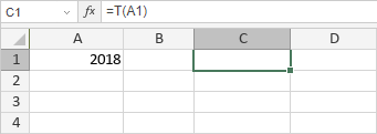 Fonction T : Valeur Numérique