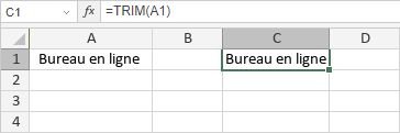 Fonction TRIM