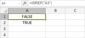 ISREF Function