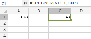 CRITBINOM Function