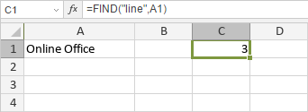 FIND/FINDB Function