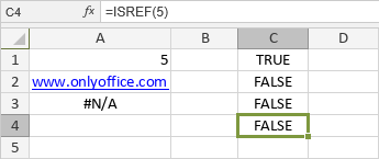 ISREF Function