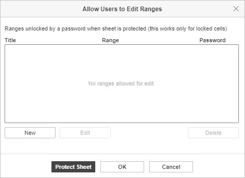 Edit Ranges