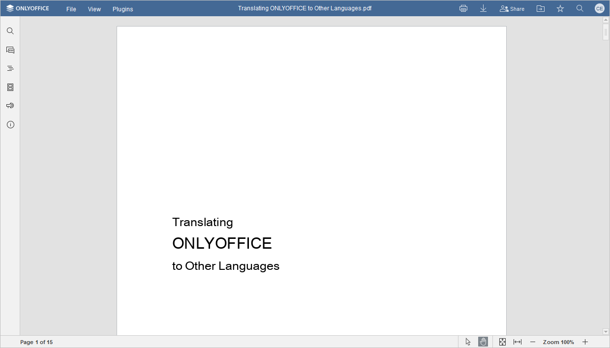 ONLYOFFICE Document Viewer